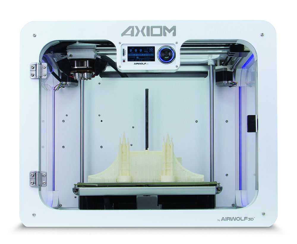 Airwolf 3d Introduces The New Axiom 2 Dual Head Professional Grade 3d Printer 5021